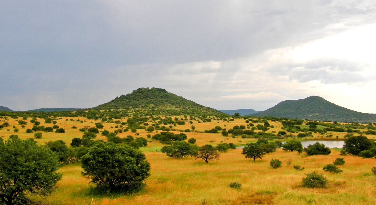 African mining landscape